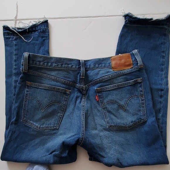 Levi's 501 Original's Button up Boy Friend Jean's - Picture 5 of 6